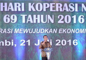 Hadapi Persaingan, Presiden Jokowi Dorong Koperasi Saling Bergabung