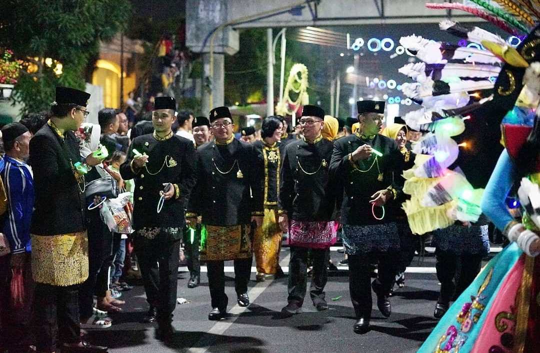 Tampilkan Tarian Hudoq dan Baju Khas Taqwo dalam Pawai Budaya APEKSI 2019, Kota Balikpapan Menarik Perhatian