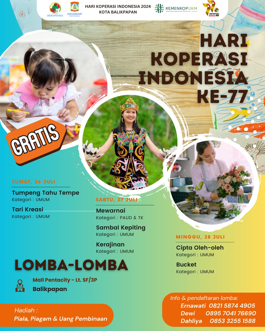 Lomba Hari Koperasi ke 77